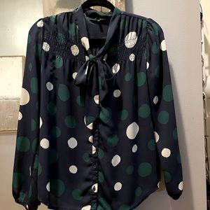 Pussycat collar blouse - wear it tied or untied